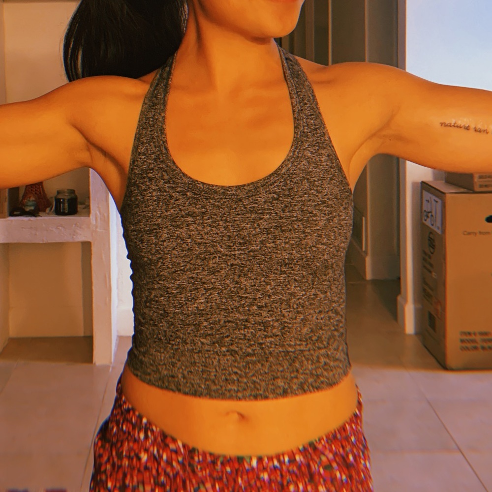 Reserved lulu crop top